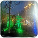 保定競秀公園旁七一路街心公園（口袋公園）開放了！您知道哪些景觀燈等亮化燈具為什么那么布置設計嗎？